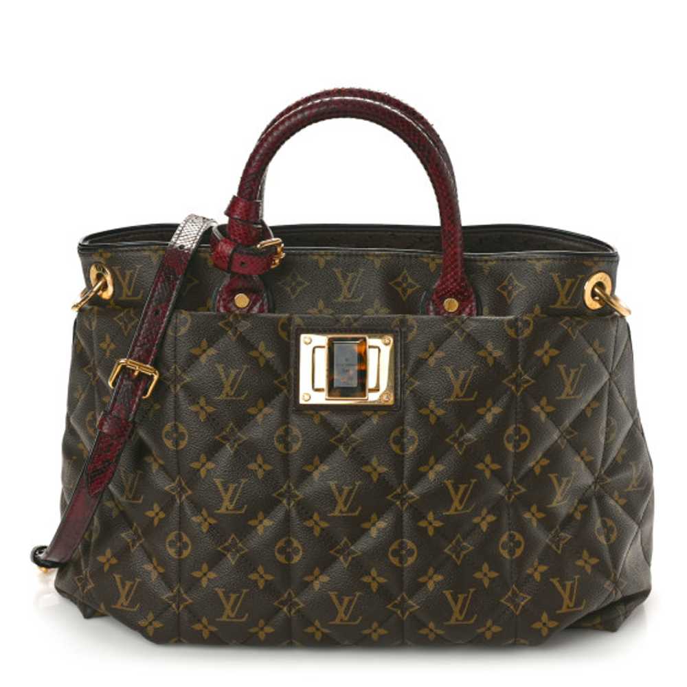 LOUIS VUITTON Monogram Etoile Exotique GM Bordeaux - image 1