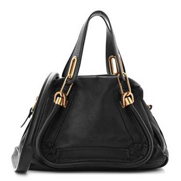 CHLOE Calfskin Small Paraty Black