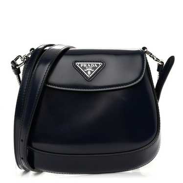 PRADA Spazzolato Mini Cleo Flap Adjustable Strap S