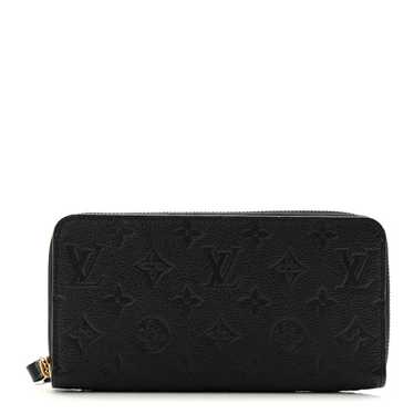 LOUIS VUITTON Empreinte Zippy Wallet Black