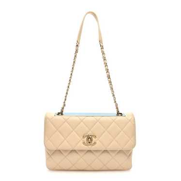 CHANEL Lambskin Quilted Medium Trendy CC Flap Ligh