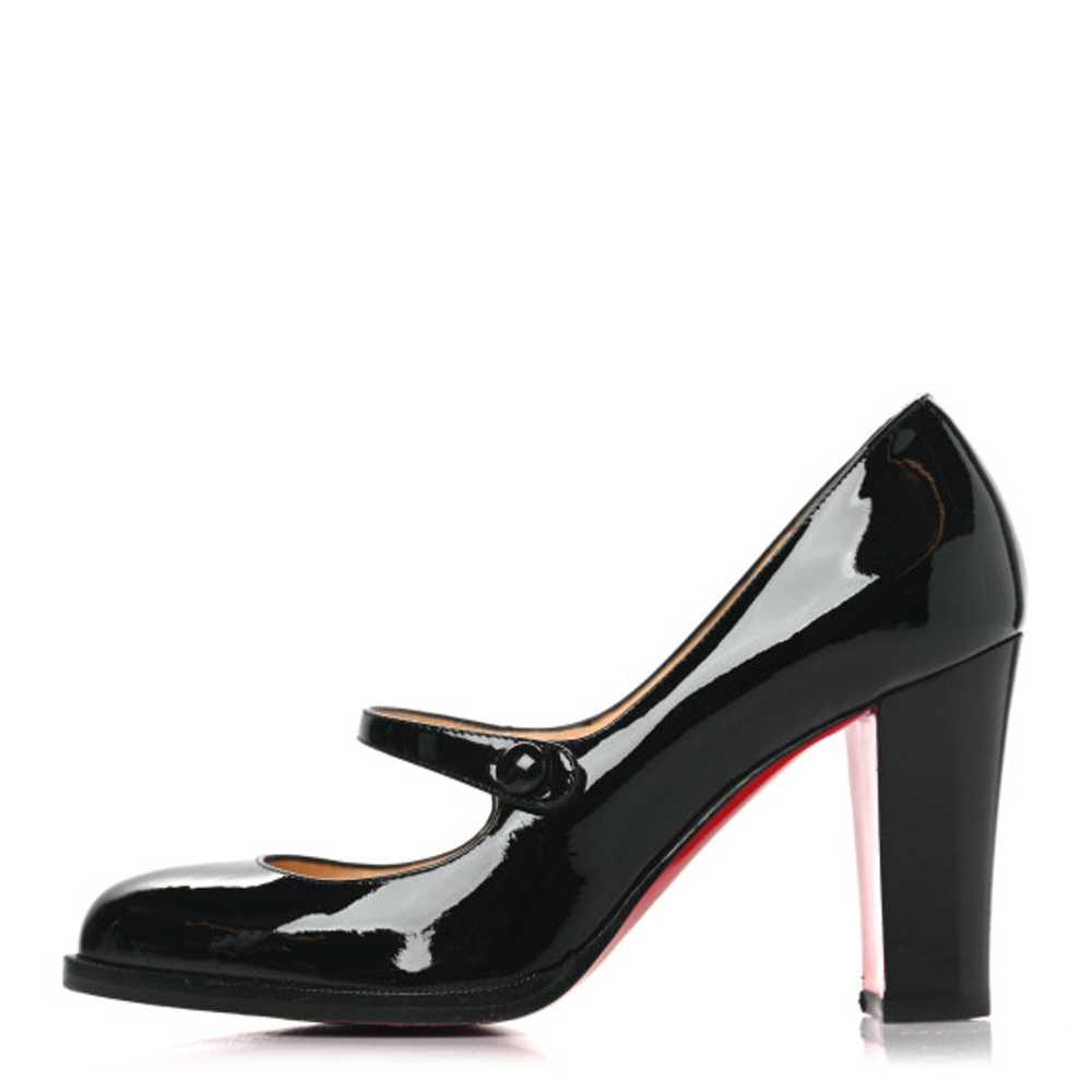 CHRISTIAN LOUBOUTIN Patent Top Street 85 Mary Jan… - image 1