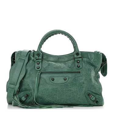 BALENCIAGA Agneau Classic Hardware City Vert Sauge - image 1