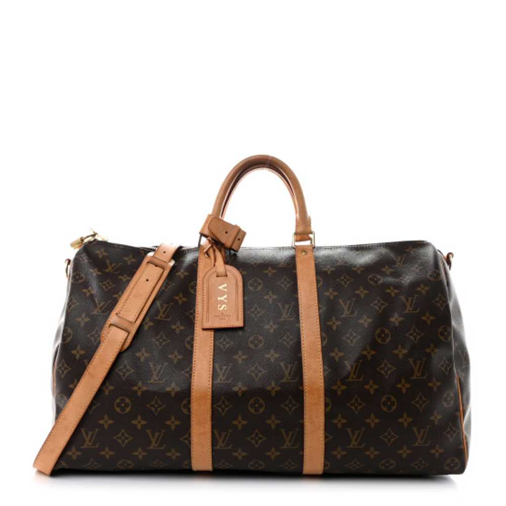 LOUIS VUITTON Monogram Keepall Bandouliere 50 - image 1