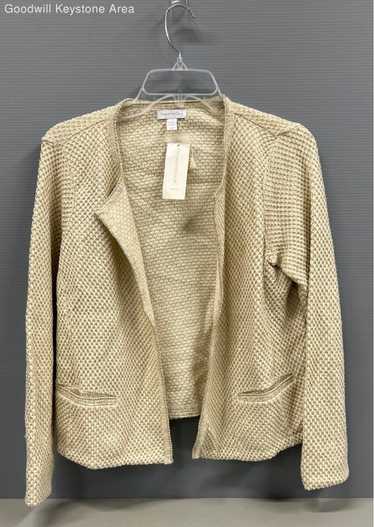 NWT Women's Charter Club Wool Blend Vintage Cream 