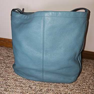 Coach Leather Purse/Handbag "HoBo" Style Purse