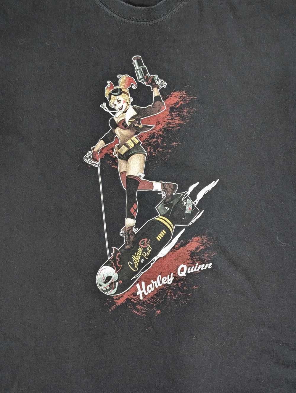 Batman × Dc Comics DC Batman Harley Quinn bomb t-… - image 2