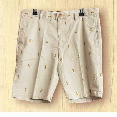 Old Navy Old Navy Ultimate Slim Tan Pineapple Pri… - image 1