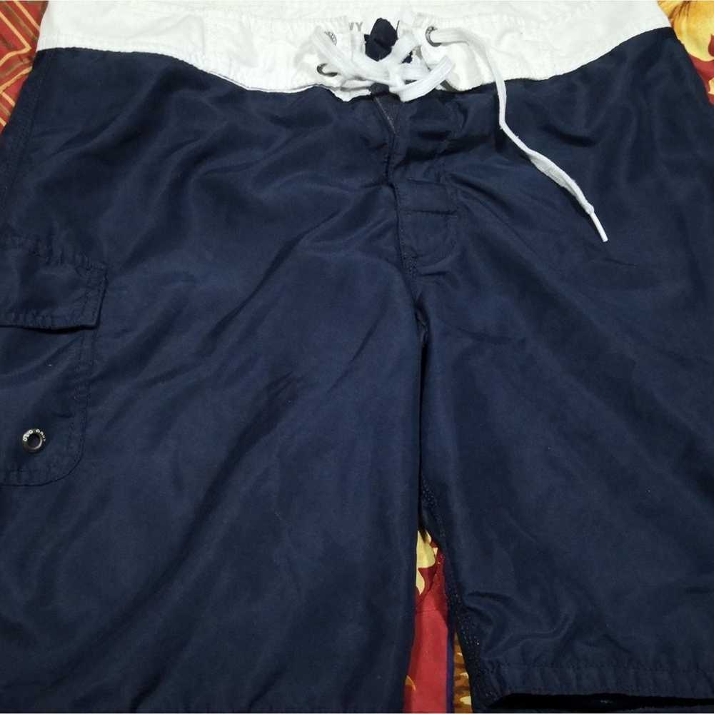 Old Navy Old Navy Blue Board Shorts Size M Beach … - image 3