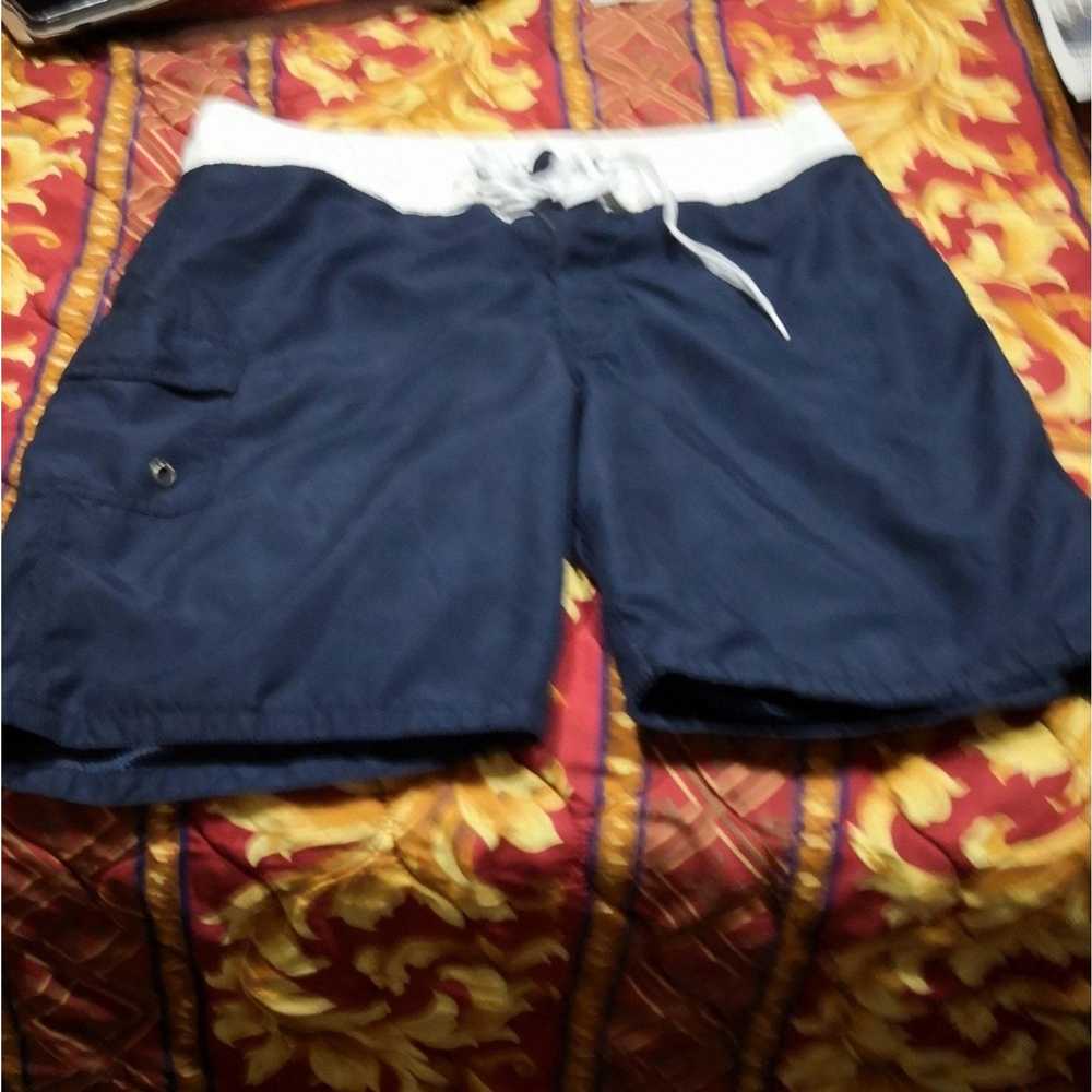 Old Navy Old Navy Blue Board Shorts Size M Beach … - image 5