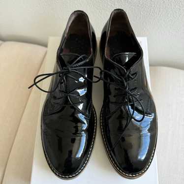 AGL AGL Patent Leather Oxford Black Shoes Women's 