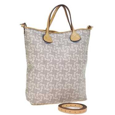 Celine CELINE Horse Carriage Macadam Canvas Tote B