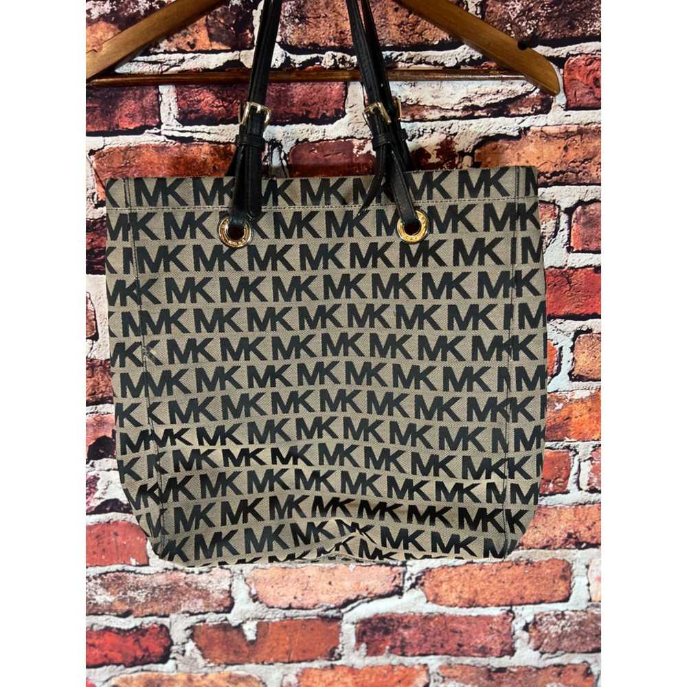 Other Michael Kors MK Logo Monogram Tote Bag With… - image 2