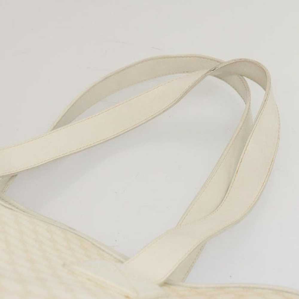 Celine CELINE Macadam Canvas Tote Bag PVC White - image 8