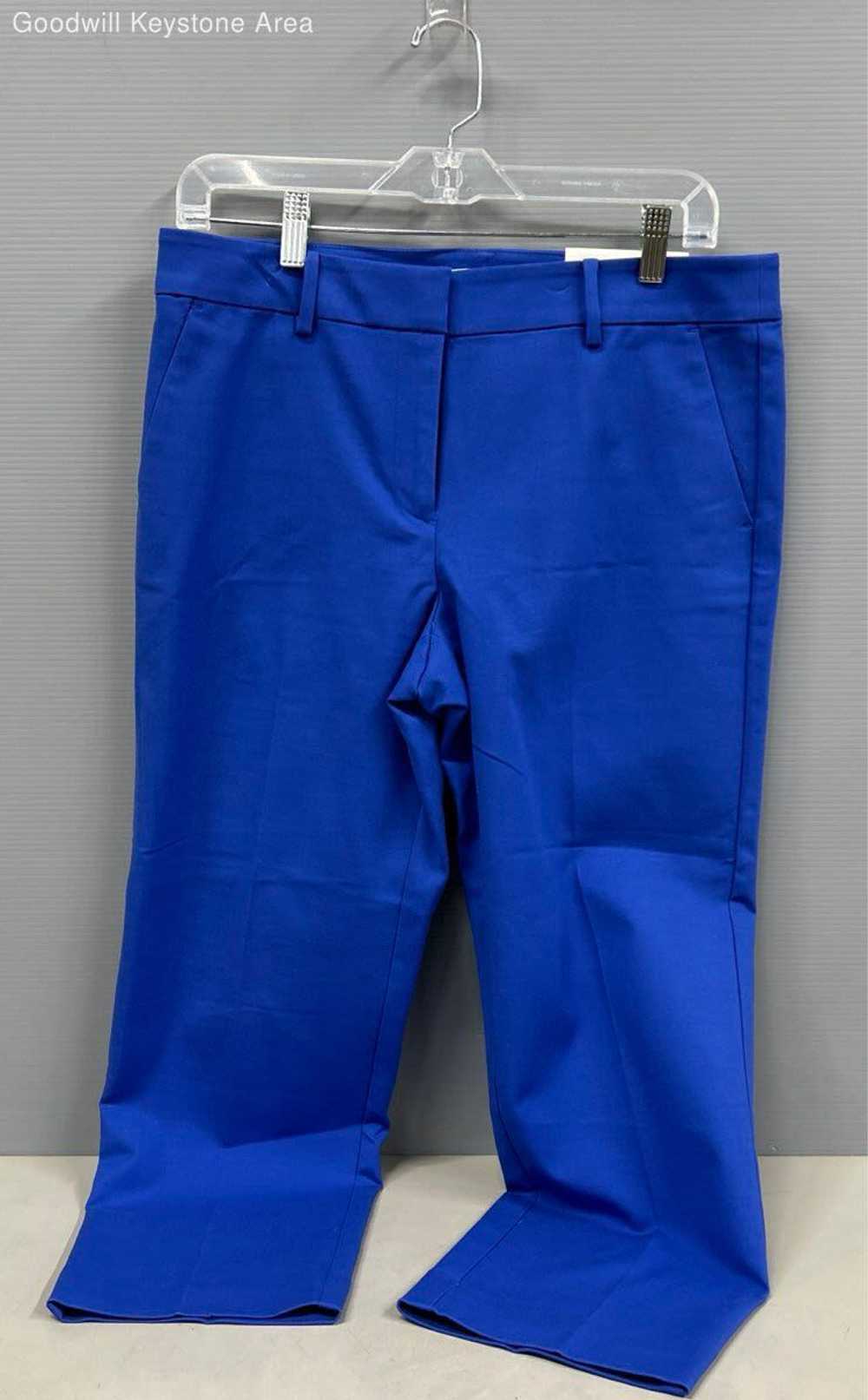 NWT Women's Loft Riviera Slim Blue Pants - Size 8… - image 1