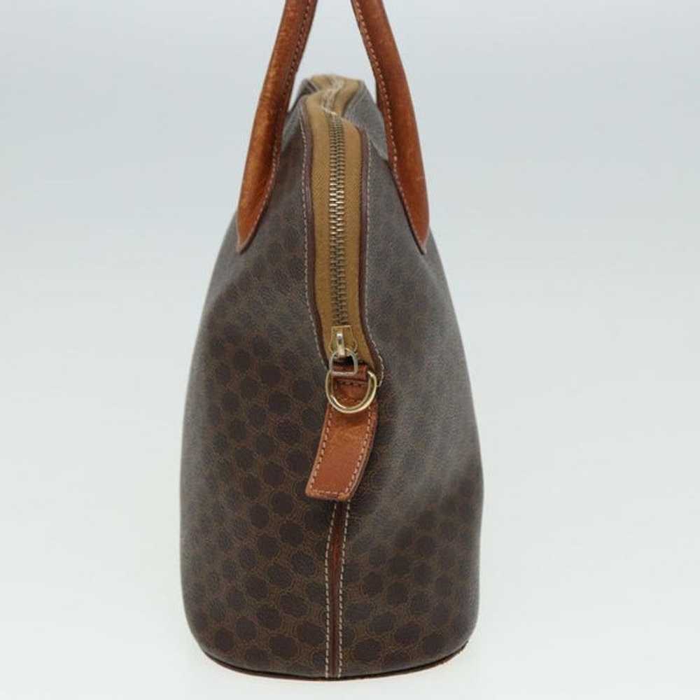 Celine CELINE Macadam Canvas Hand Bag PVC Leather… - image 4