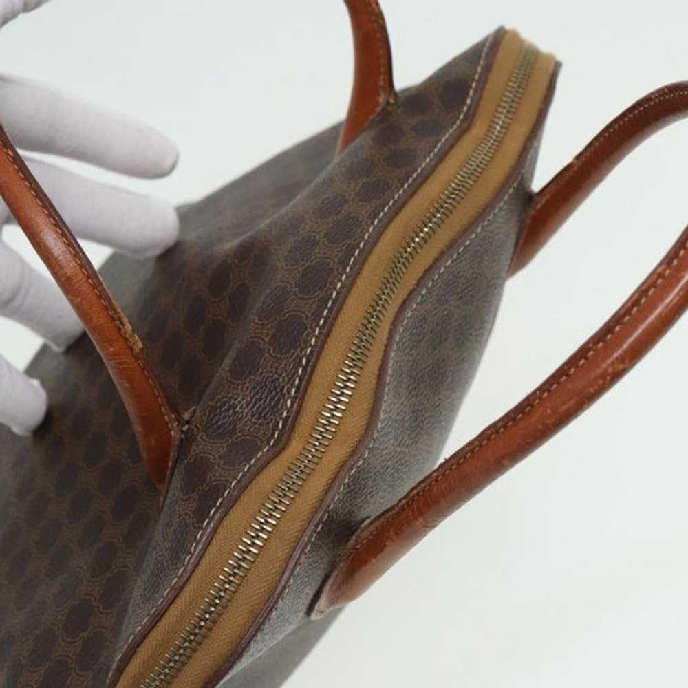 Celine CELINE Macadam Canvas Hand Bag PVC Leather… - image 6