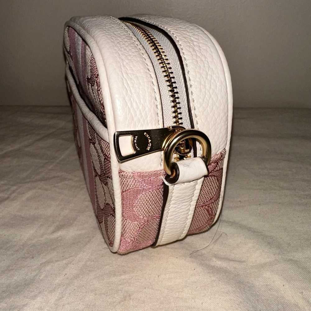 Coach Mini Dempsey Camera Bag Signature Jacquard … - image 7