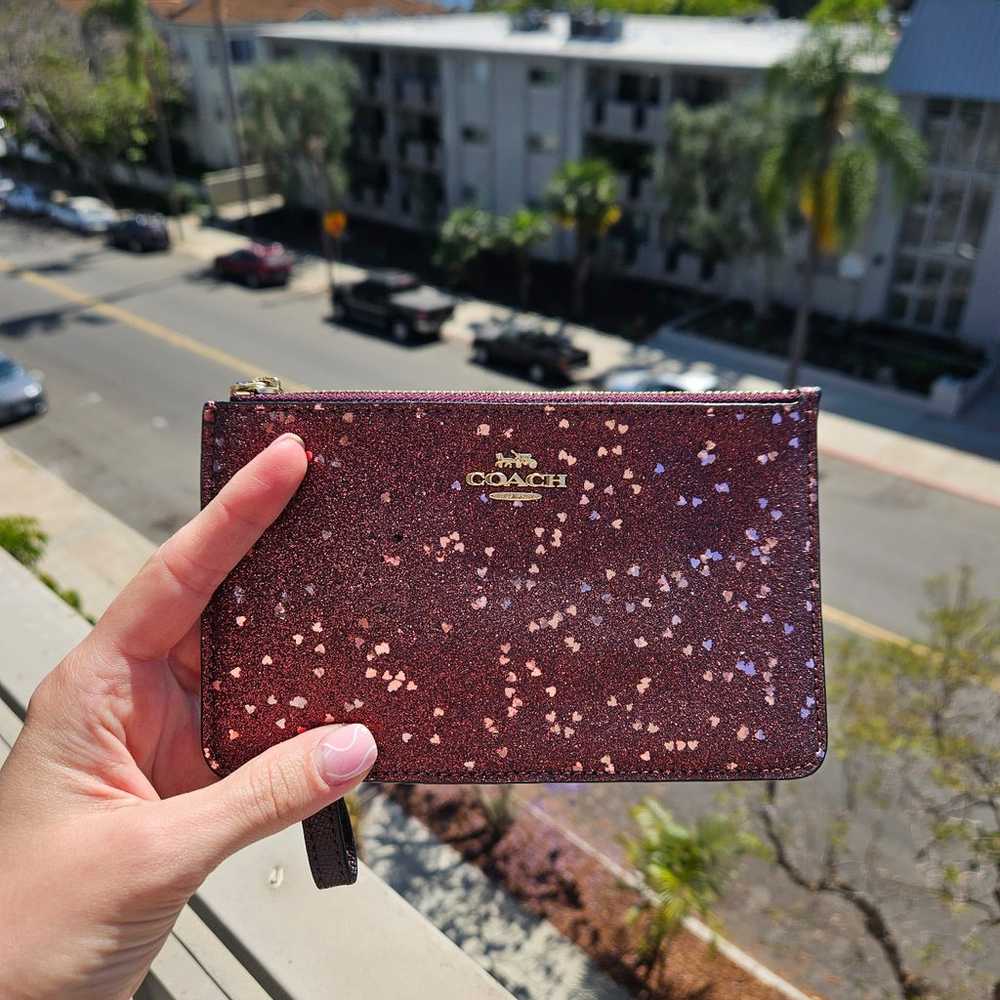 Coach glitter wristlet - image 2