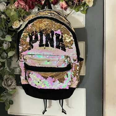 PINK backpack pink limited edition