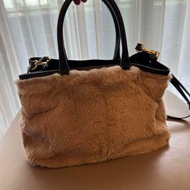 BARNEYS NEWYORK Fur Bag