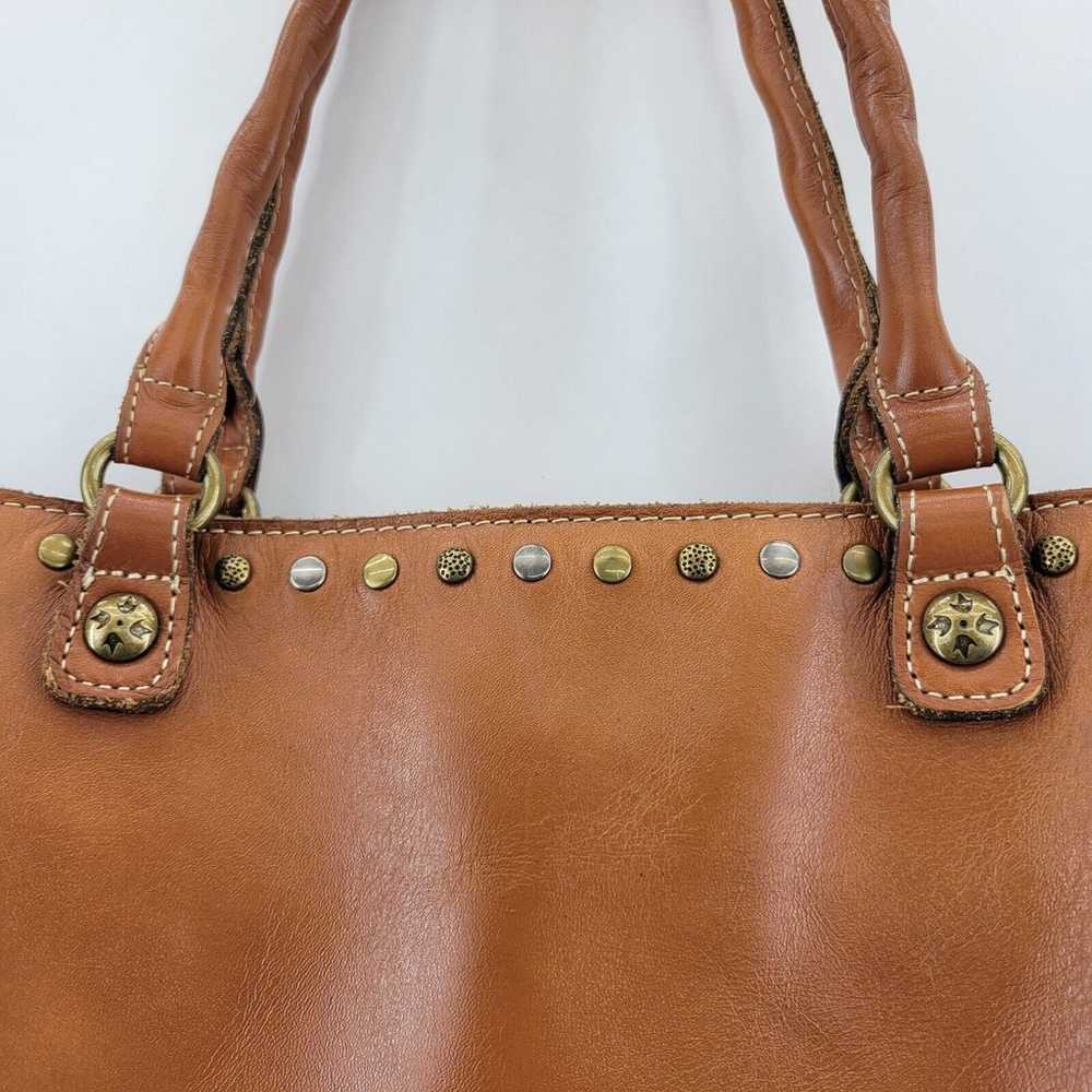 Patricia Nash Zancana Tote Bag Brown Leather Boho… - image 3