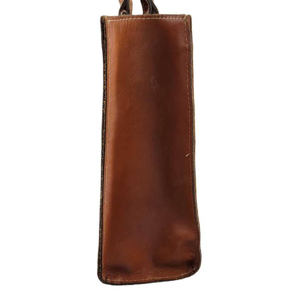 Patricia Nash Zancana Tote Bag Brown Leather Boho… - image 6