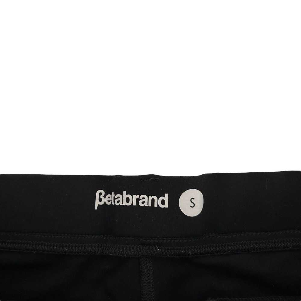 Betabrand Betabrand Black Pull On Leggings Sz S - image 2