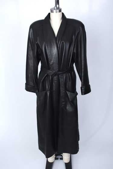 Maxima Lambskin Long Coat