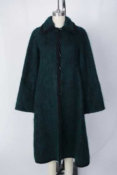 1970s Yves Saint Laurent Rive Gauche Mohair Coat