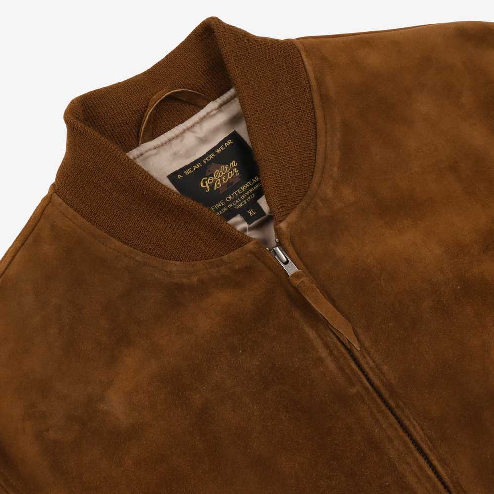 Golden Bear Suede Baseball Jacket - image 3