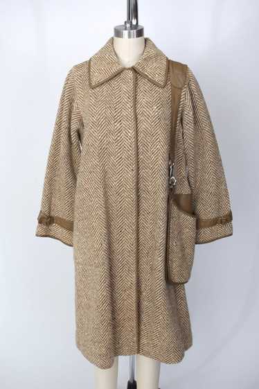 Sills Bonnie Cashin Herringbone Purse Coat