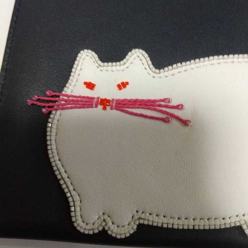 Kate Spade White Cat Pouch Rare - image 3