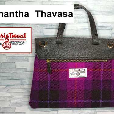 Samantha Thavasa】【Harris Tweed】2way 保存袋 - メルカリ