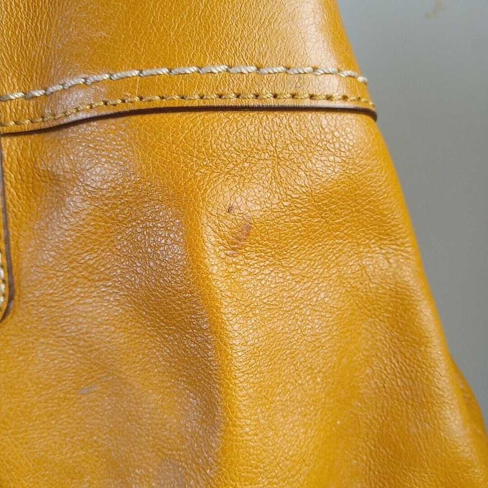 Coach SOHO Hampton British Tan Brown Leather Hand… - image 5