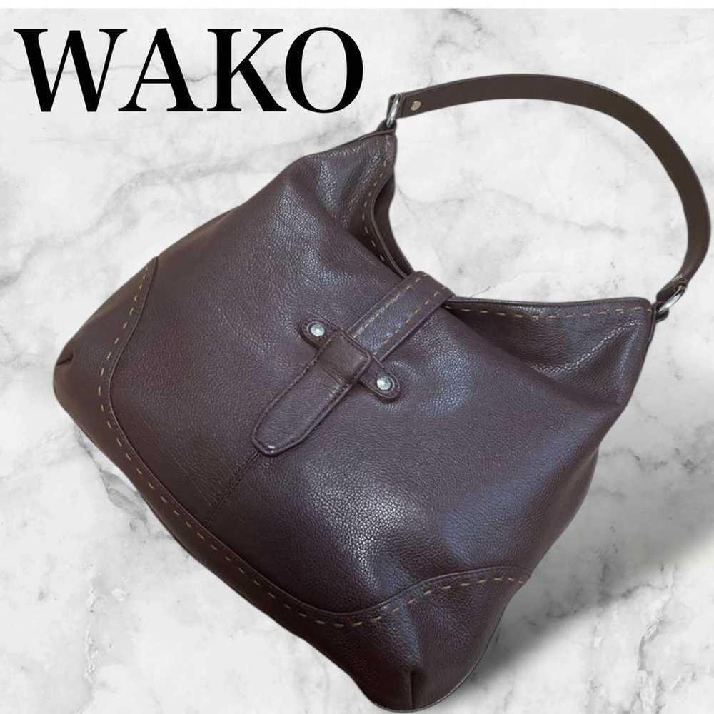 WAKO One Shoulder Bag Belt Belted Genuine Leather - image 1