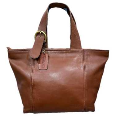 Coach Leather tote