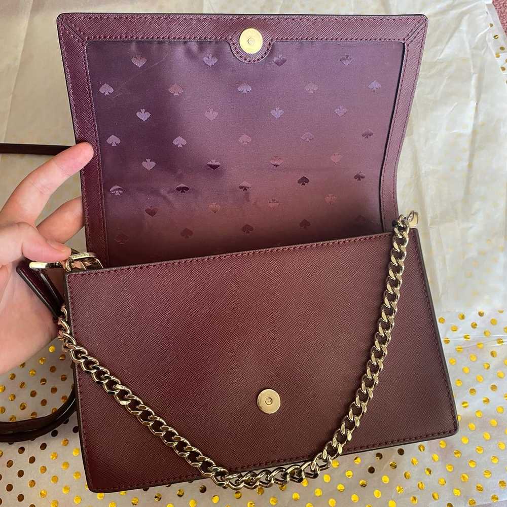 Kate Spade Burgundy Crossbody - image 10