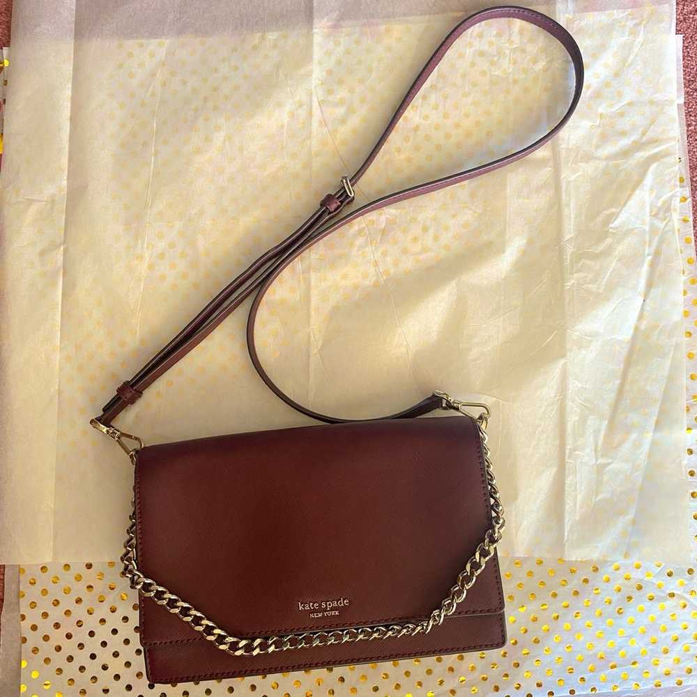 Kate Spade Burgundy Crossbody - image 4