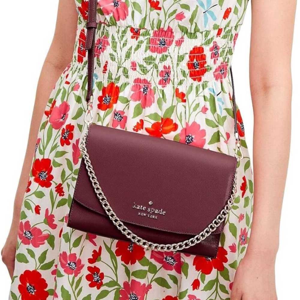 Kate Spade Burgundy Crossbody - image 6