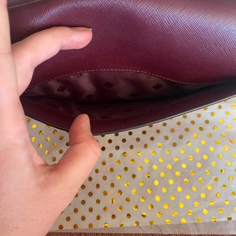 Kate Spade Burgundy Crossbody - image 9