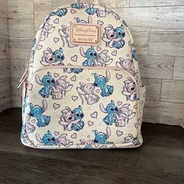 Disney Loungefly Stitch and Angel backpack NWT - image 1