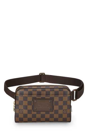 Damier Ebene Brooklyn Bum Bag Send in SMS Send in 