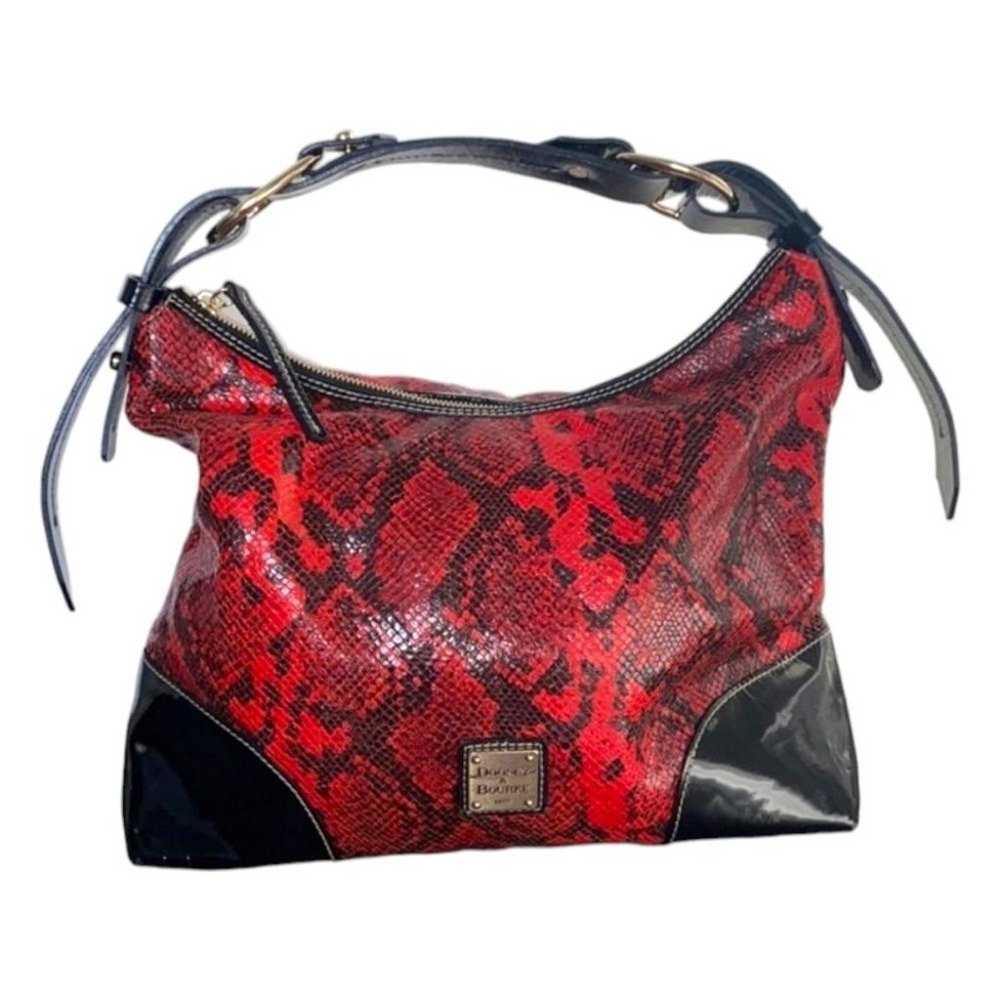 Dooney & Bourke Ltd Edition RARE Red and Black Py… - image 1