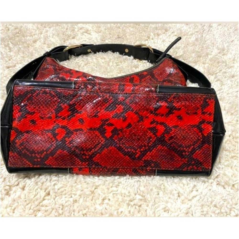 Dooney & Bourke Ltd Edition RARE Red and Black Py… - image 8