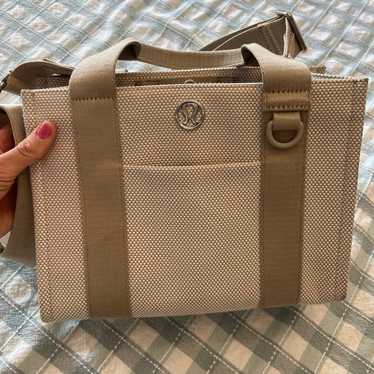 Lululemon Two tone canvas tote bag mini 4.5L