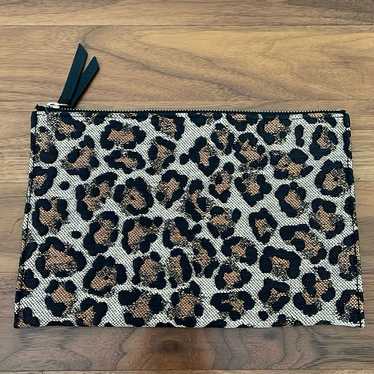 Veronica Beard Animal Print Clutch