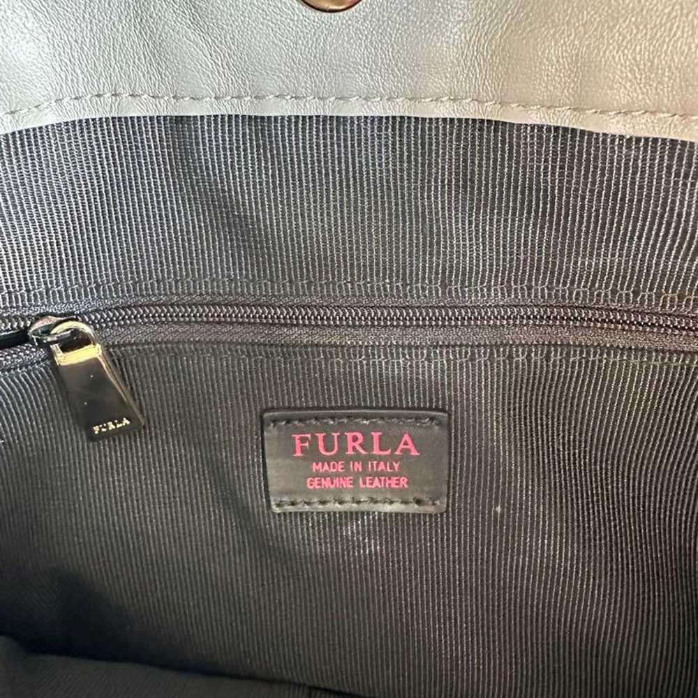 FURLA Gather Leather Shoulder Bag - image 7