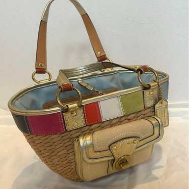 COACH Coach Cage Bag Handbag Multicolor - image 1