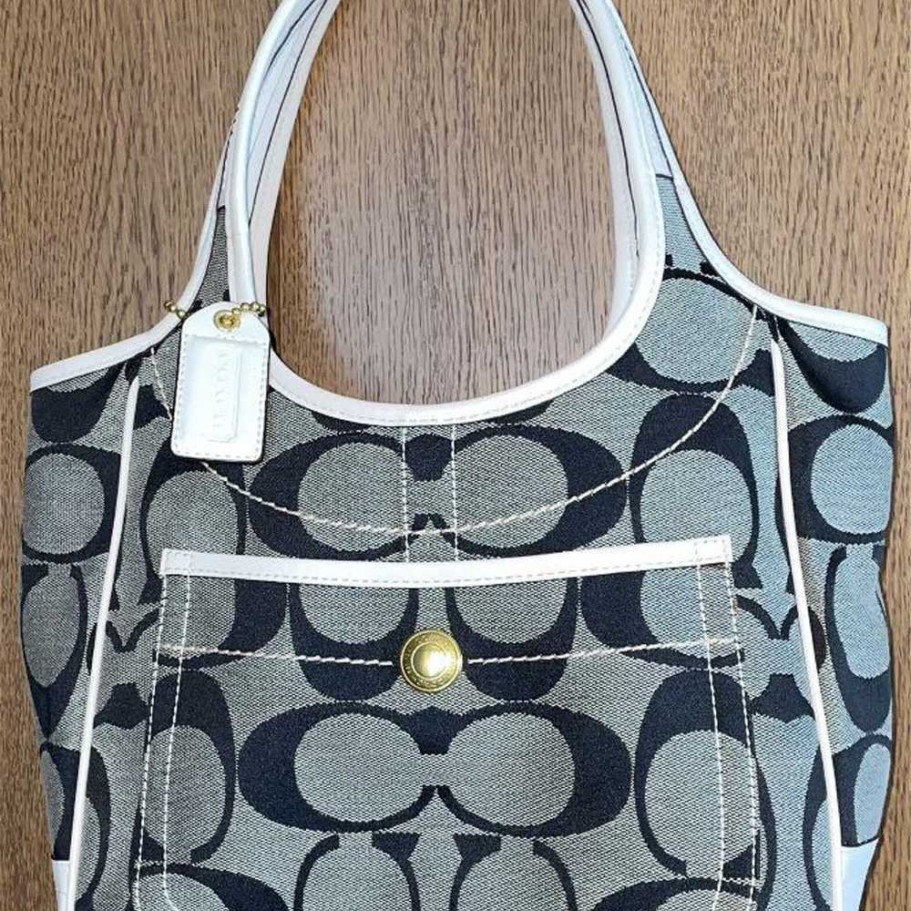 coach tote bag - image 1